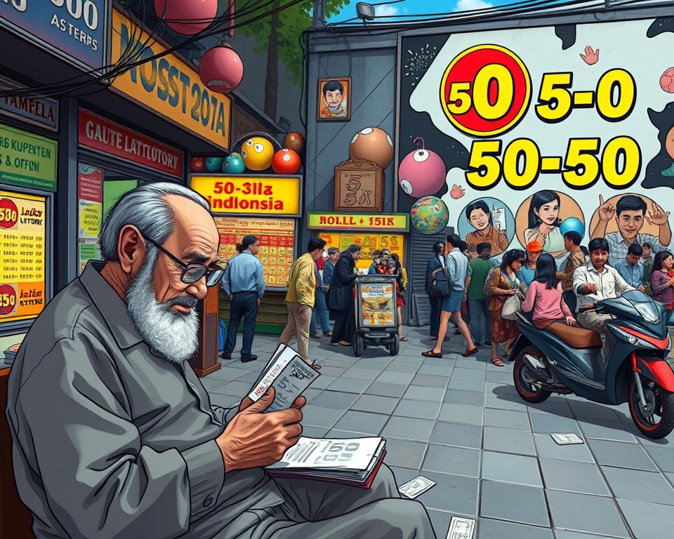 sejarah permainan togel 50-50